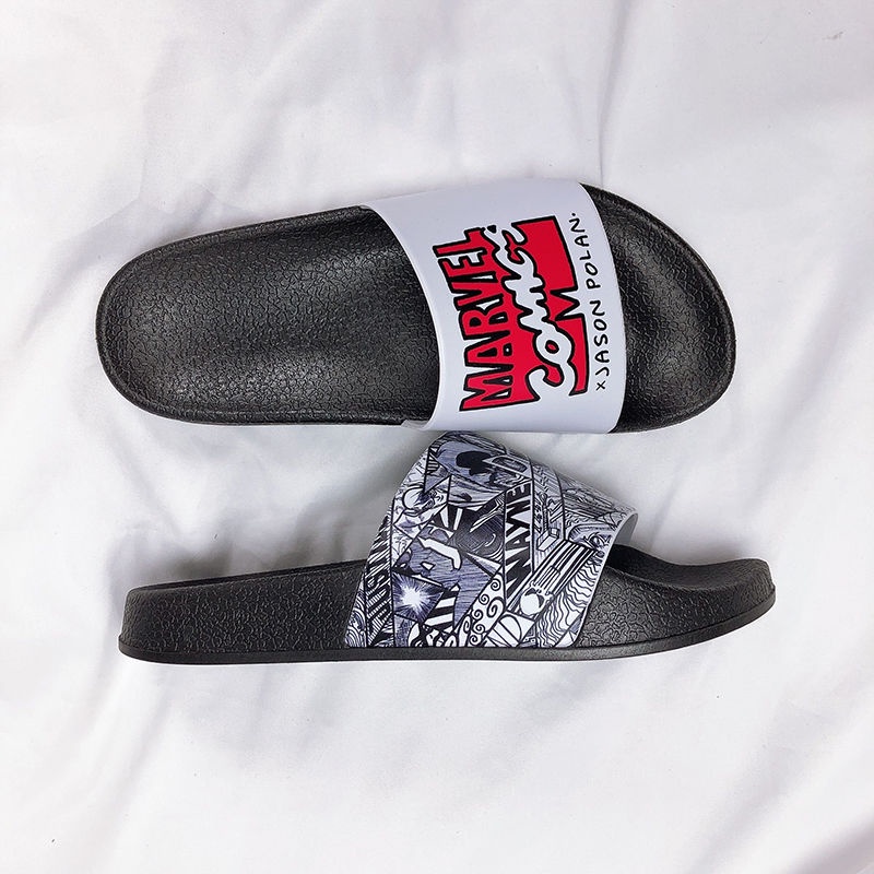 Dép Lê In Hoạ Tiết Anime Marvel Dành Cho Nam Và Nữ
