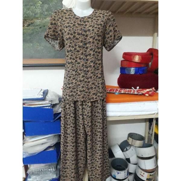 Bộ lụa HÀN CHÂU dành cho người già (36 - 75kg)