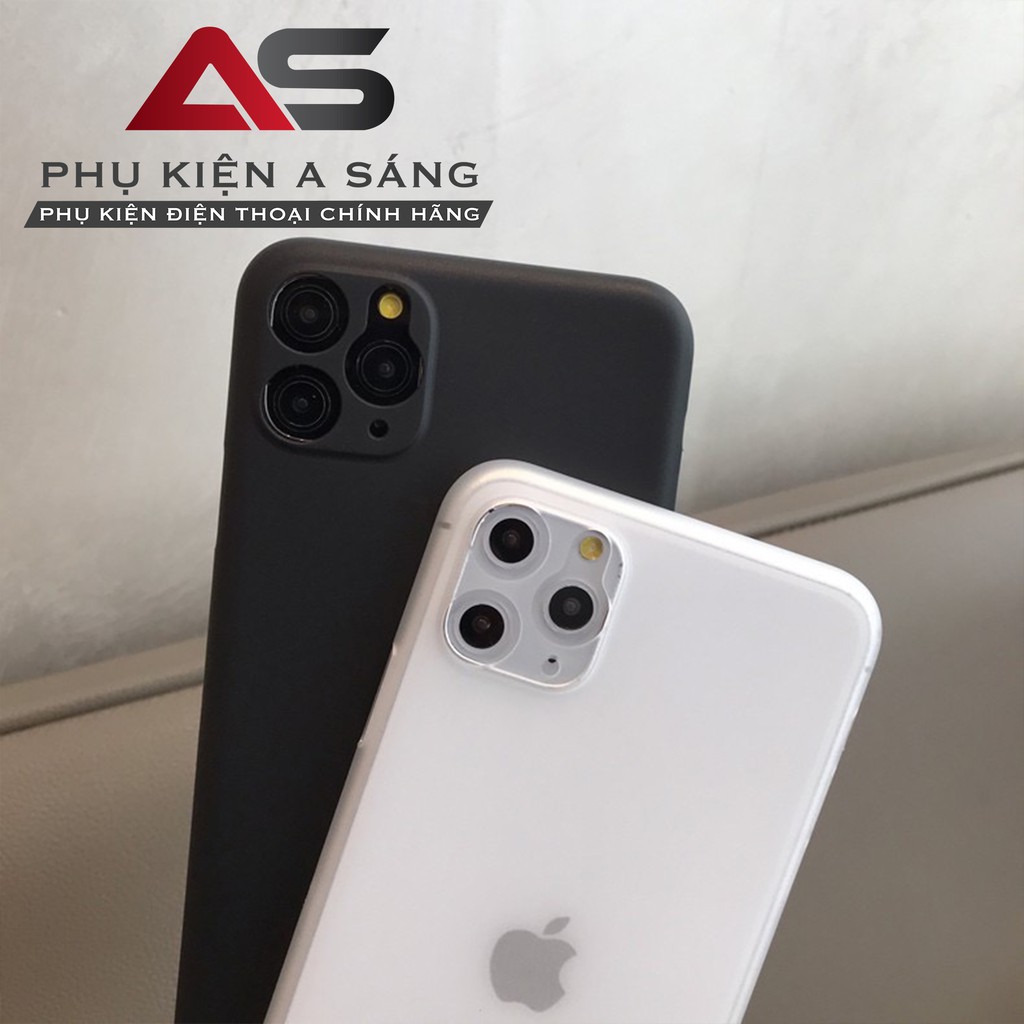 [ Có Video] Ốp Giấy Nhám Chống Vân Tay Siêu Mỏng Cho Iphone