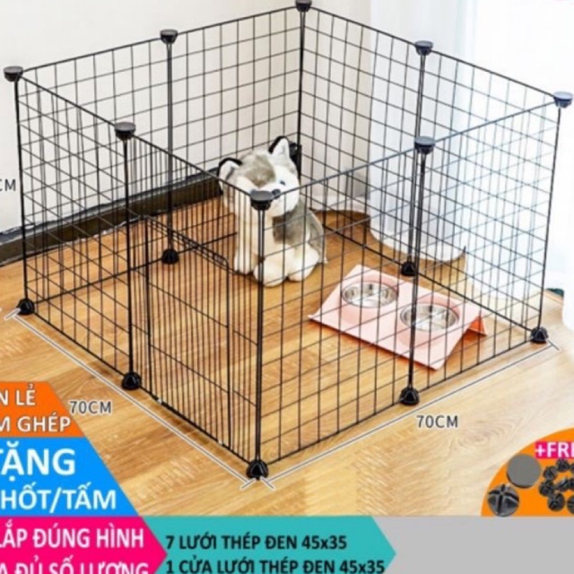 Sỉ SLL Miếng ghép quây chuồng chó - cam kết rẻ nhất