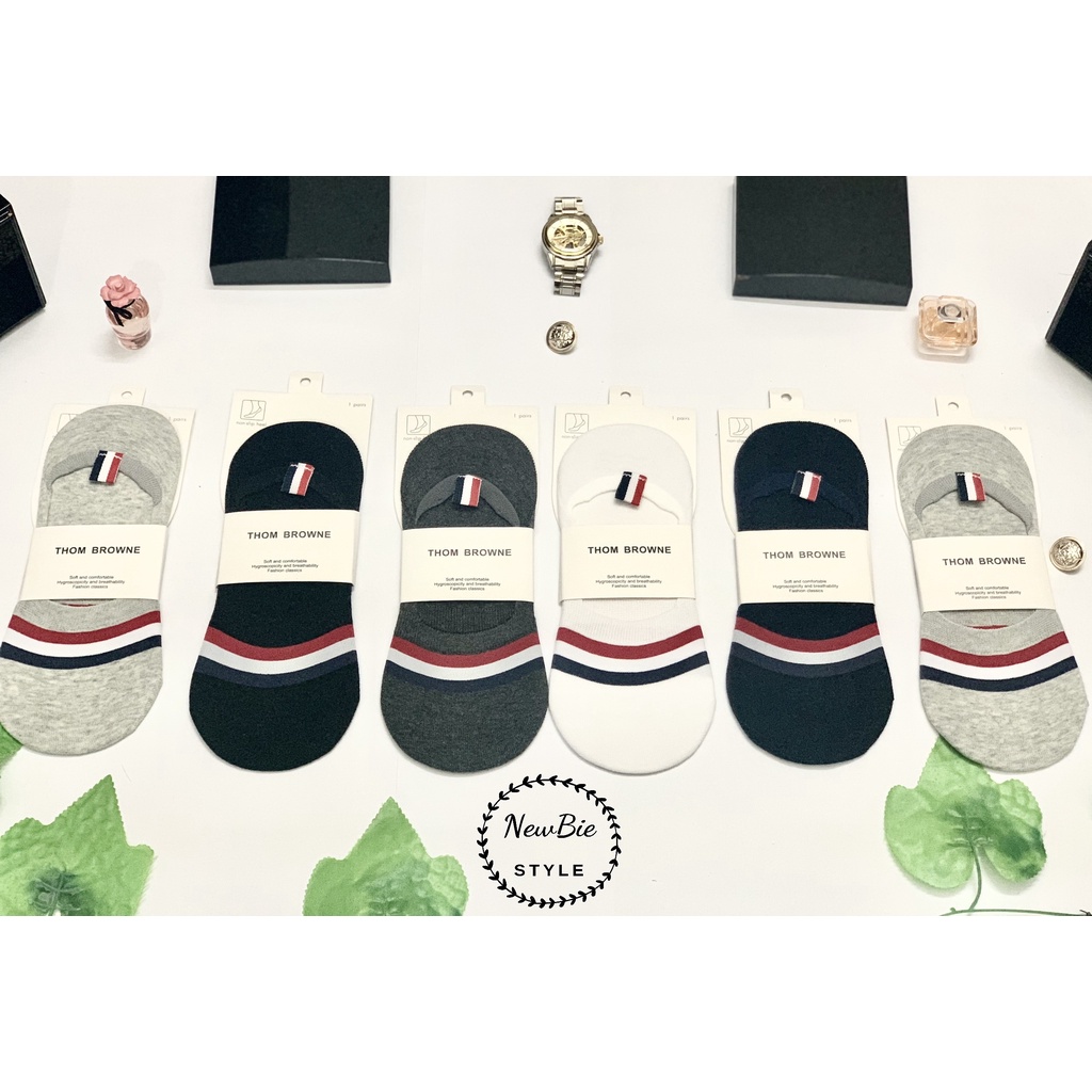 Tất vớ giày lười nam nữ cao cấp đẹp vải cotton co giãn 4 chiều cao cấp thoáng khí chống mùi hôi chân