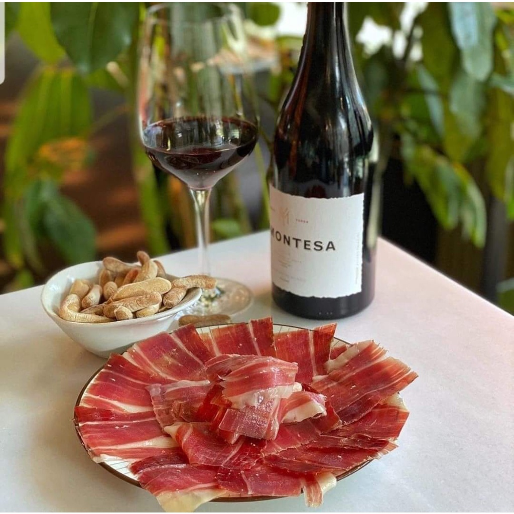 Thịt heo muối mini Jamon Iberico Espana Tây ban nha 1kg