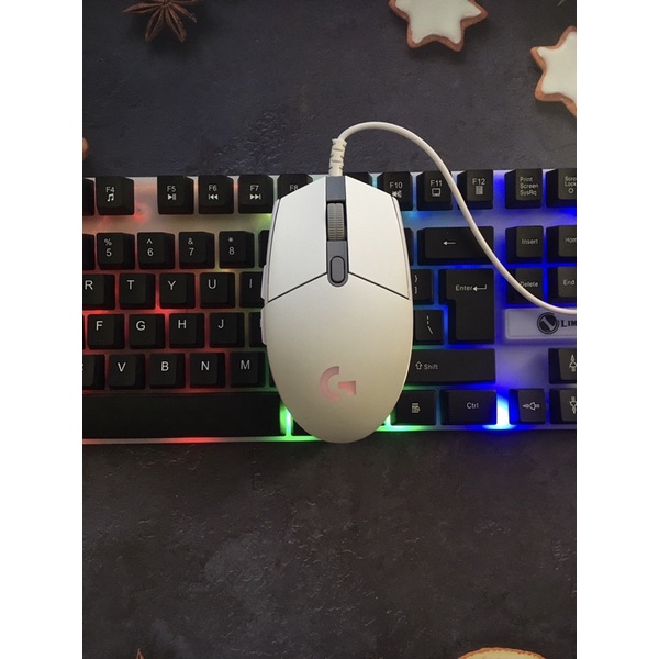 Chuột logitech gaming chuột chơi game có dây G102 Led RGB 8000DPI - Hàng nhập khẩu