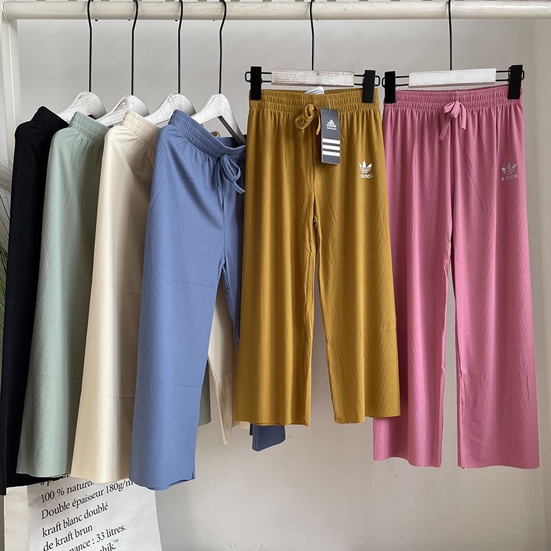 Quần thun dài bé gái  Quần dài lửng cotton mịn mát cao cấp 05.22