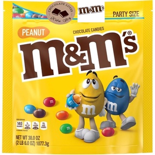 Socola m&m đậu phộng túi 1077g