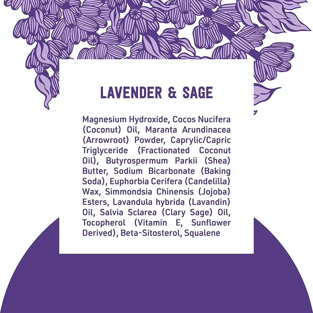 Schmidt's Deodorant Lavender & Sage Lăn khử mùi hương Lavender & Xô thơm