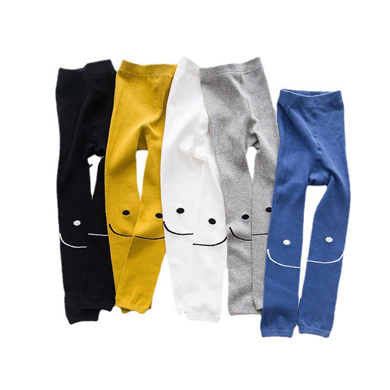 Quần Legging dài len tăm mỏng nhẹ có bèo nhún ở dưới cho bé gái chất Zip Tăm Herakid