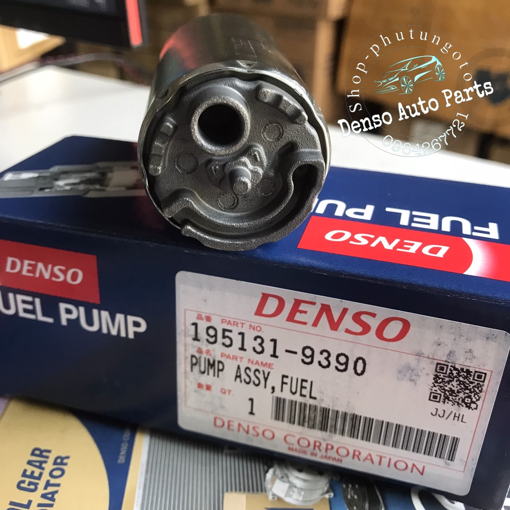 Bơm Xăng Denso Cho Toyota, Honda, Nissan, Mazda, Hyundai, Kia...mã 195131 -9390