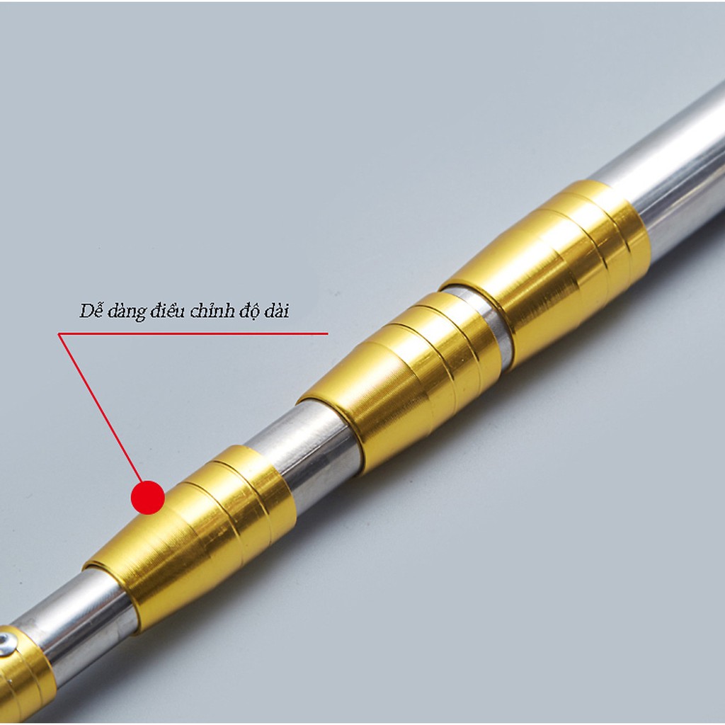 Vợt, Sào, Gậy 7m Kèm Đầu Hái Trái Cây, Hái Quả, Dụng Cụ Hái Trái Cây Trên Cao Chuẩn 16 CM