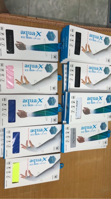 Găng tay chống nắng dài tay AquaX UV Cut Chính hãng sản xuất tại Hàn Quốc