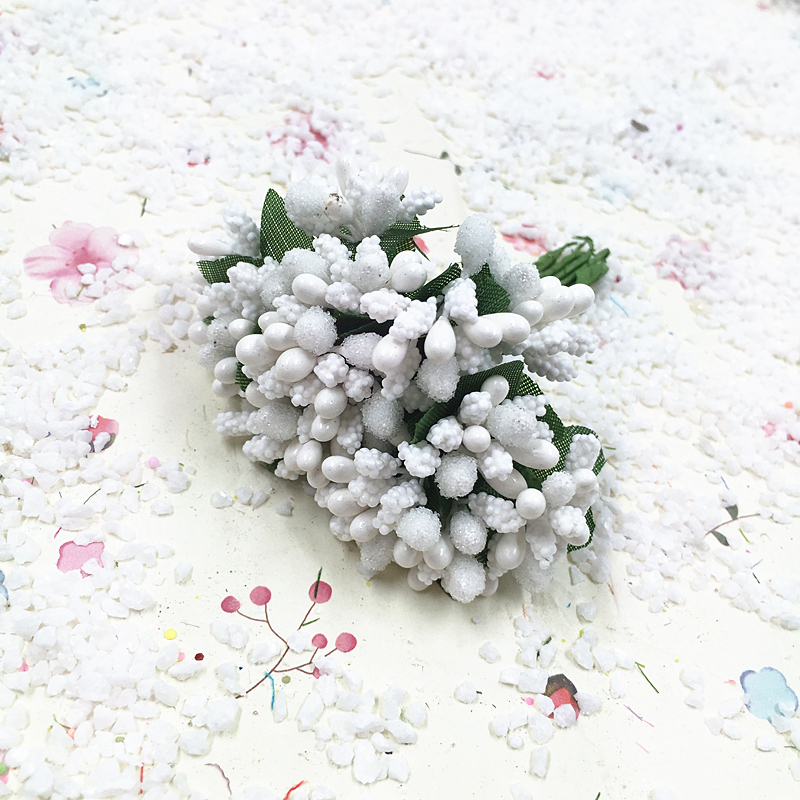 144 một gói mô phỏng Sao vòng hoa quả nhỏ bó hoa cưới DIY Hướng dẫn sử dụng vòng hoa cô dâu hoa trang trí hoa