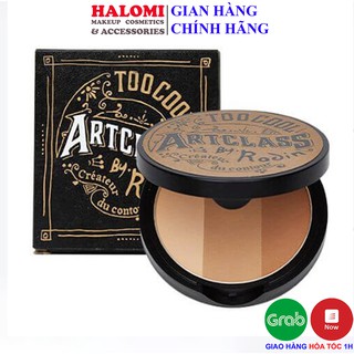 Phấn Tạo Khối Too Cool For School Art Class By Rodin Với 3 Ngăn Màu Chuẩn Makeup