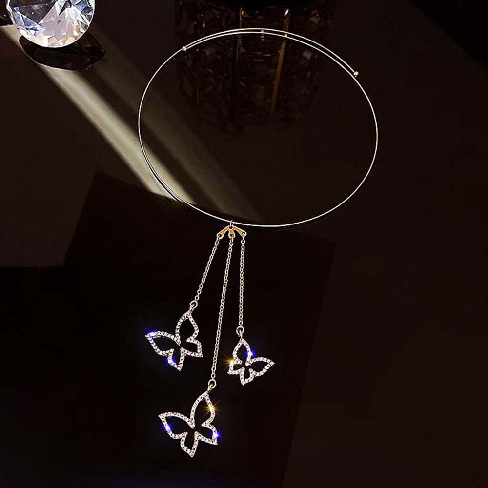 Vòng cổ hình bướm xinh xắn sang trọng cho nữ
