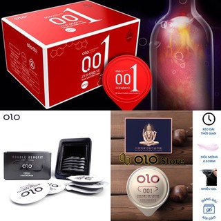 Bao cao su siêu mỏng OLO 0.01 feeling Ultrathin (03 chiếc)
