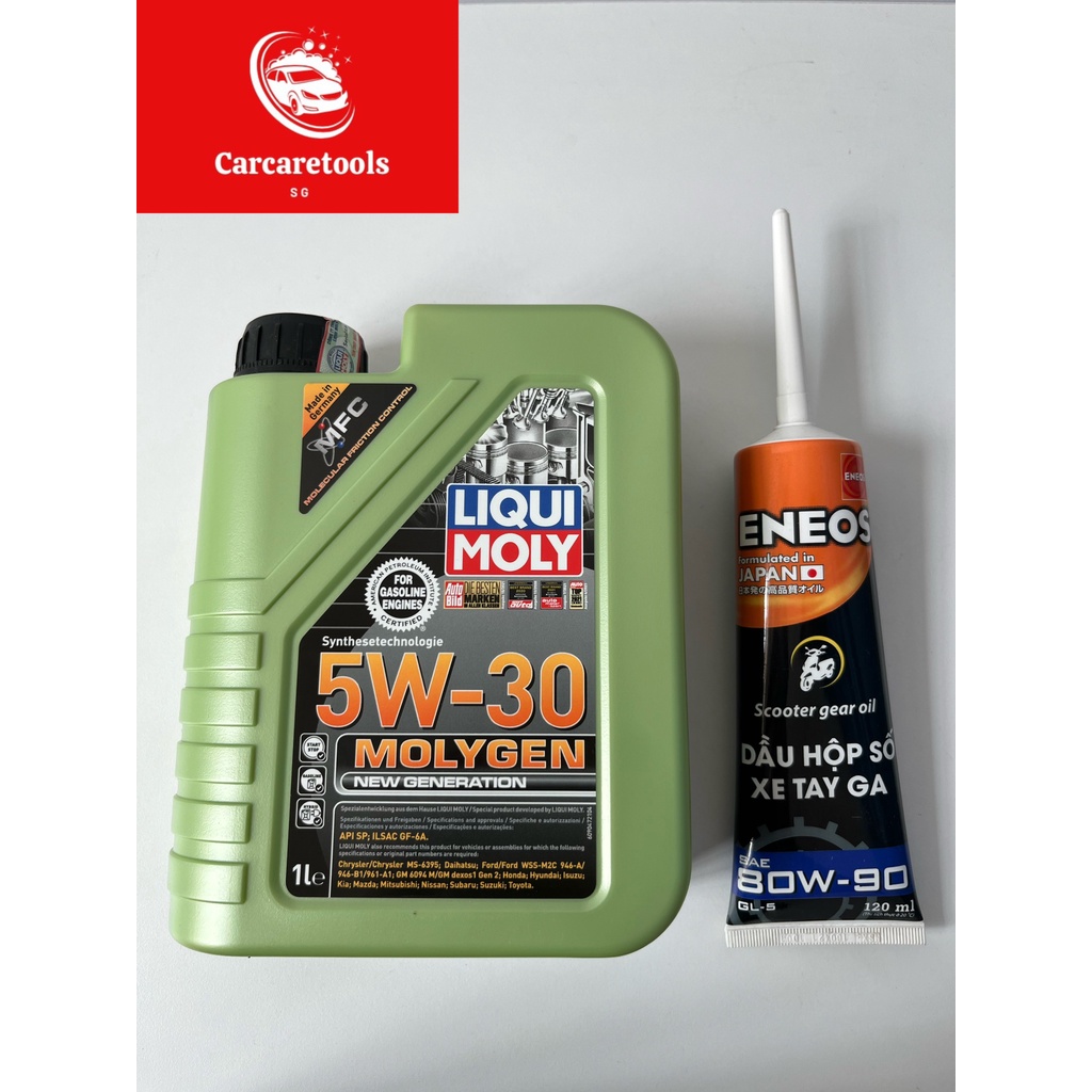 Nhớt xe tay ga Liqui moly 5w30 chai 1 lít