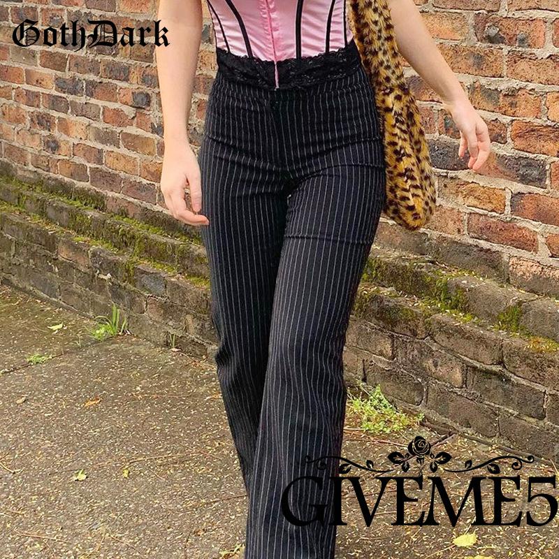 Quần dài nữ ống bó thời trang Hàn