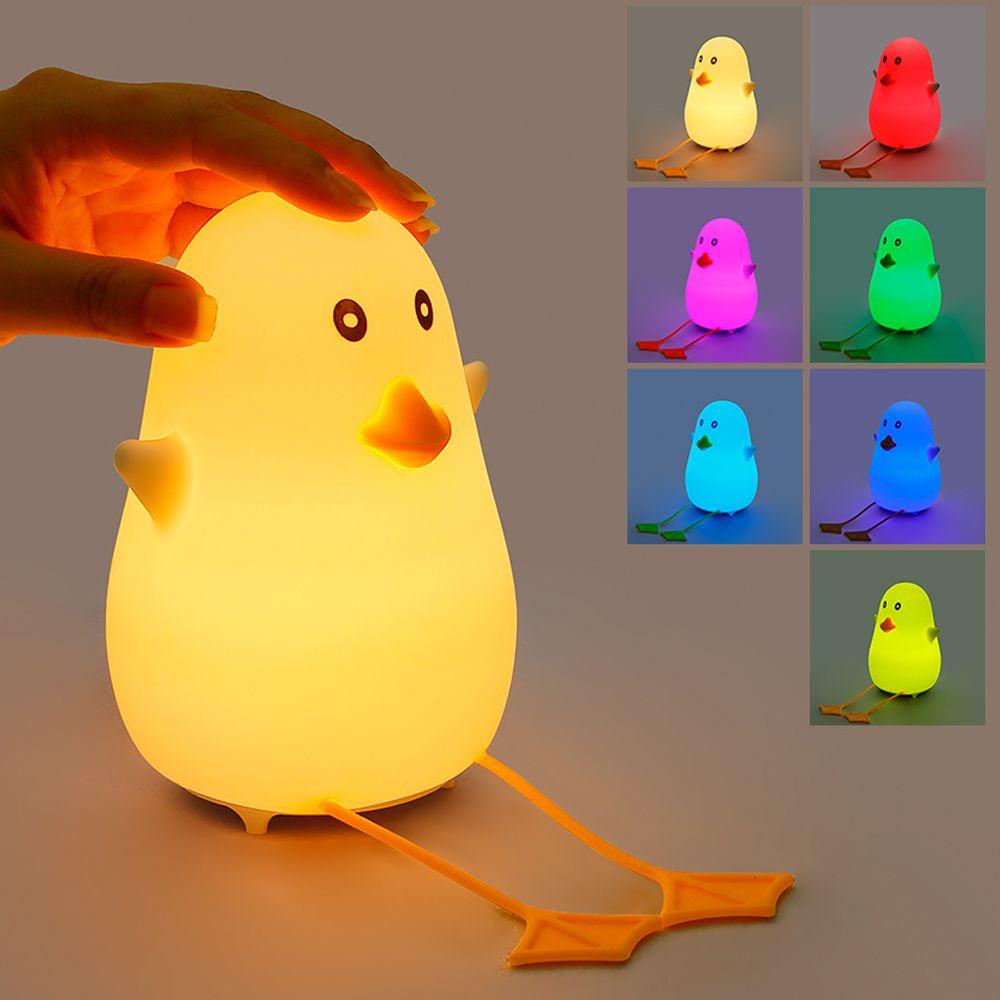 GOGOUP Đèn Ngủ Silicone Cảm Ứng Chạm