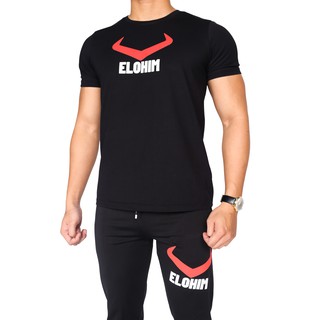 Áo Thể Thao Logo Elohim Classic - Đen