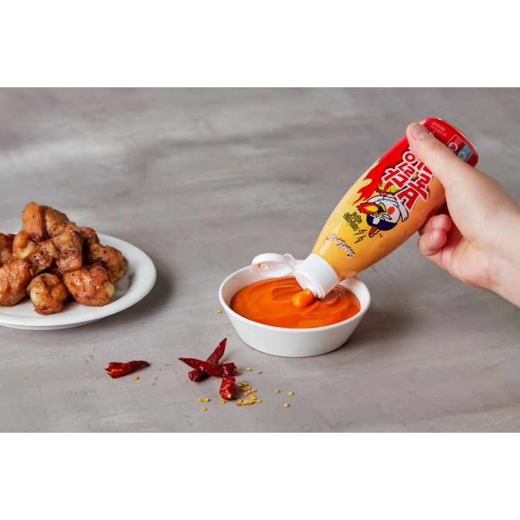 Samyang Gà Trống Nổi Bật Phong Cách Hàn Quốc  mayo 200g buldak raya hari raya, raya, raya