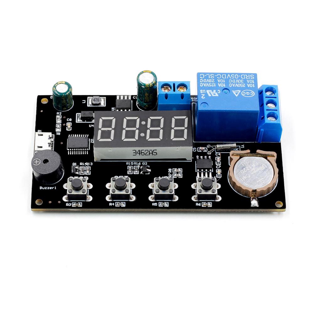 Mô-đun hẹn giờ chuyển tiếp thời gian thực nhiều chế độ VHM-018 DC 5V