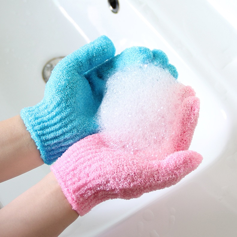 Găng tay tẩy tế bào chết chống trượt dưỡng ẩm cho da khi tắm - 1 CHIẾC (GTT01) | WebRaoVat - webraovat.net.vn