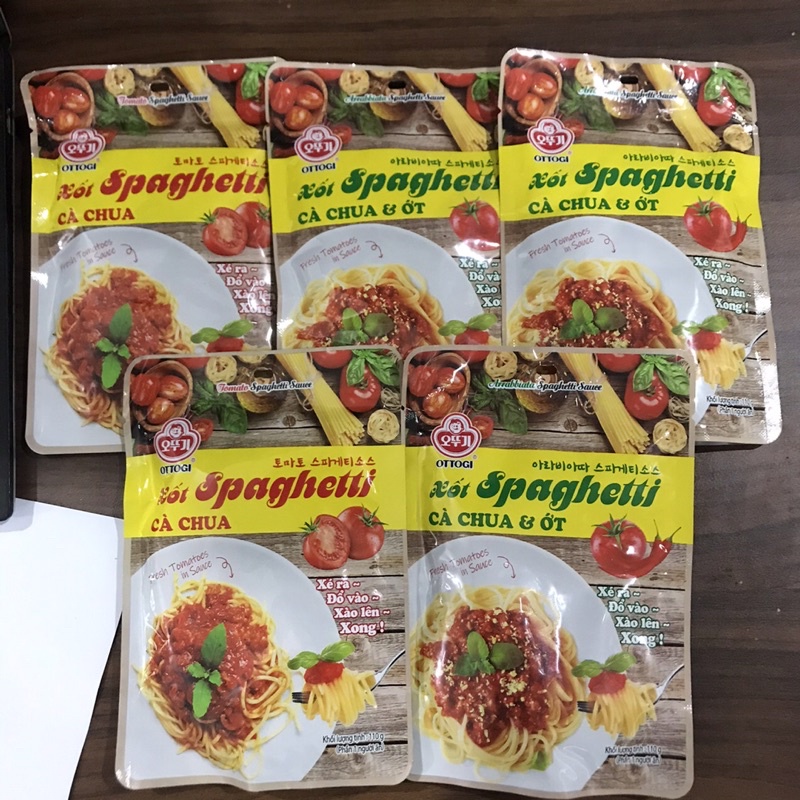 Xốt mì Spaghetti vị cà chua Ottogi gói 110g