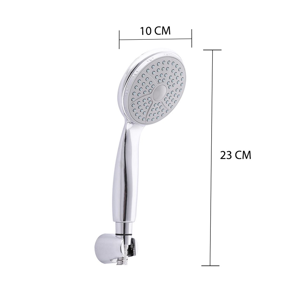 HomeBase MOYA Bộ Vòi sen SET BT-9153 bằng nhựa ABS từ Thái Lan 10x23x3cm màu bạc