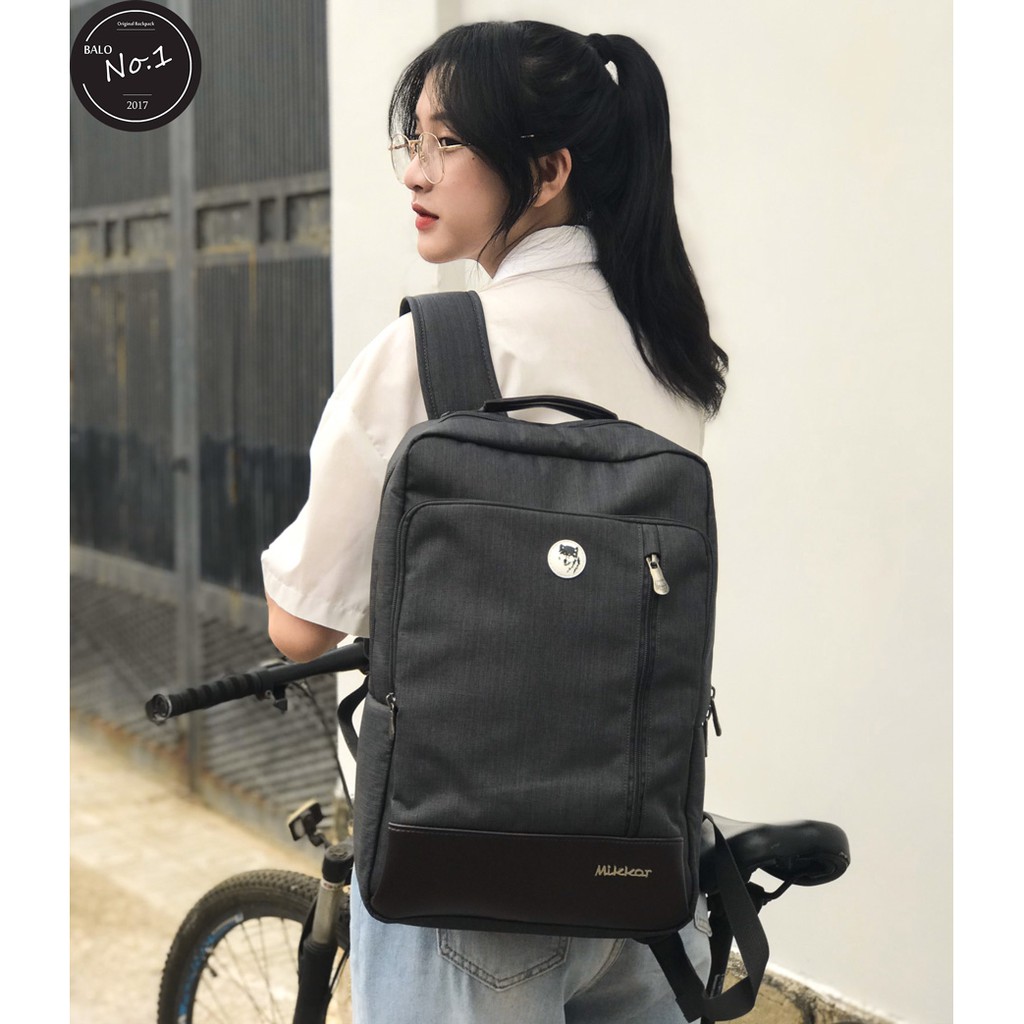 Balo Laptop Nam Nữ Thời Trang  Cao Cấp Mikkor The Ralph Backpack