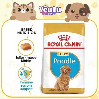 Thức ăn hạt cho chó Poodle - Royal Canin Poodle Puppy 500g & 1,5kg - YêuLu Shop