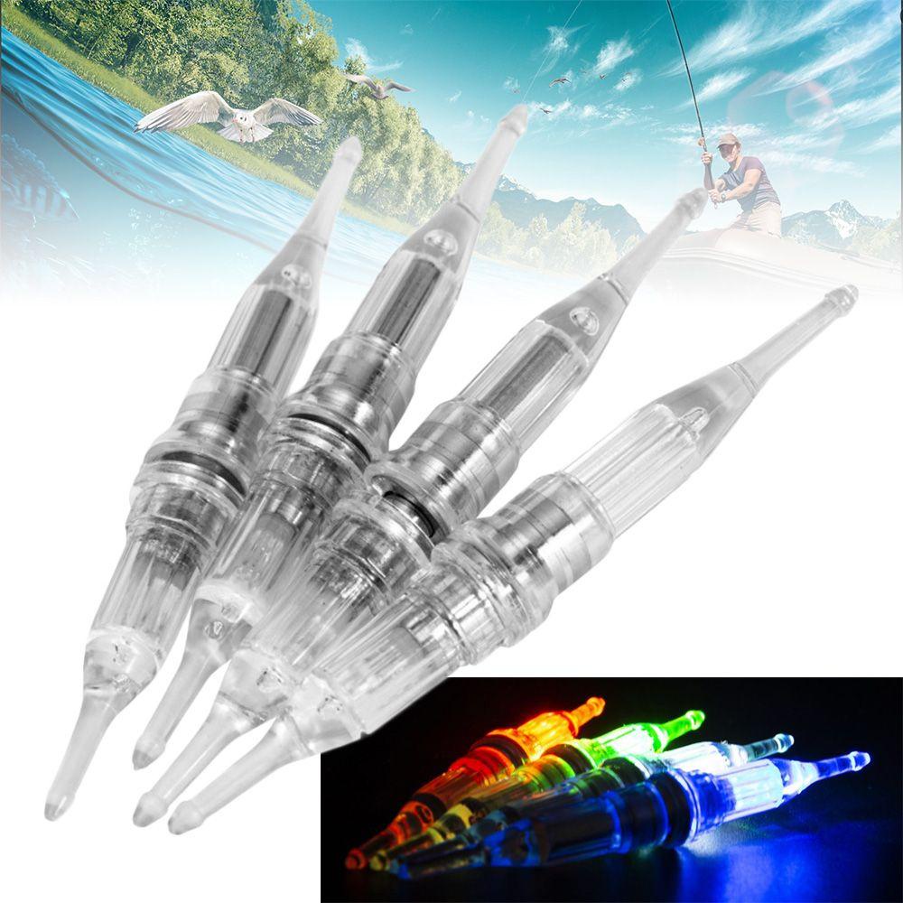 SHOUKEY Set 2 Mồi Giả Nhử Cá Hình Con Mực Có Gắn Đèn LED