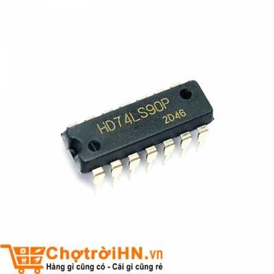 Đếm thập phân 74LS90 DIP14