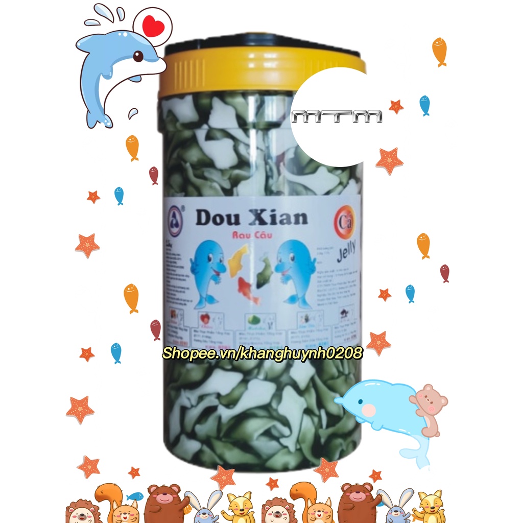 Thạch Cá Heo 5 Màu 2,5kg