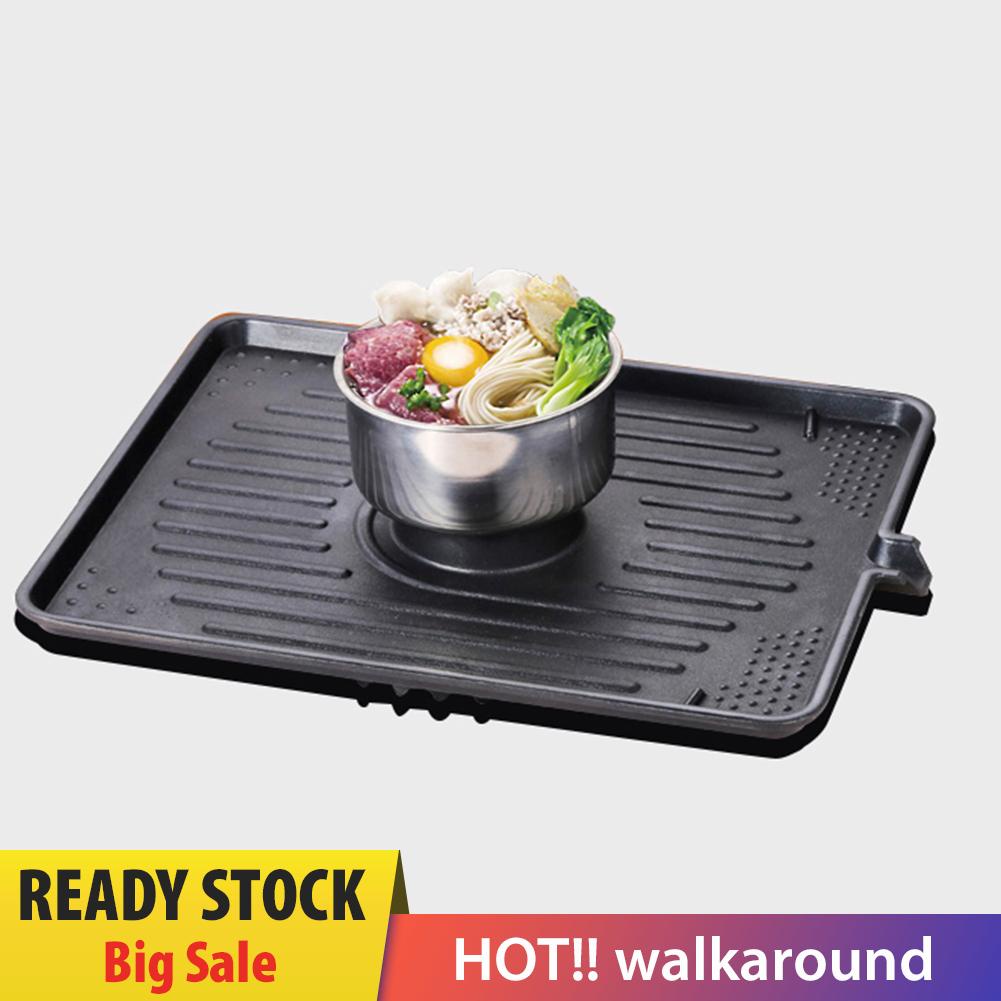 walkaround Portable BBQ Grill Pan Non-Stick Gas Stove Party Picnic Beach Barbecue Tray