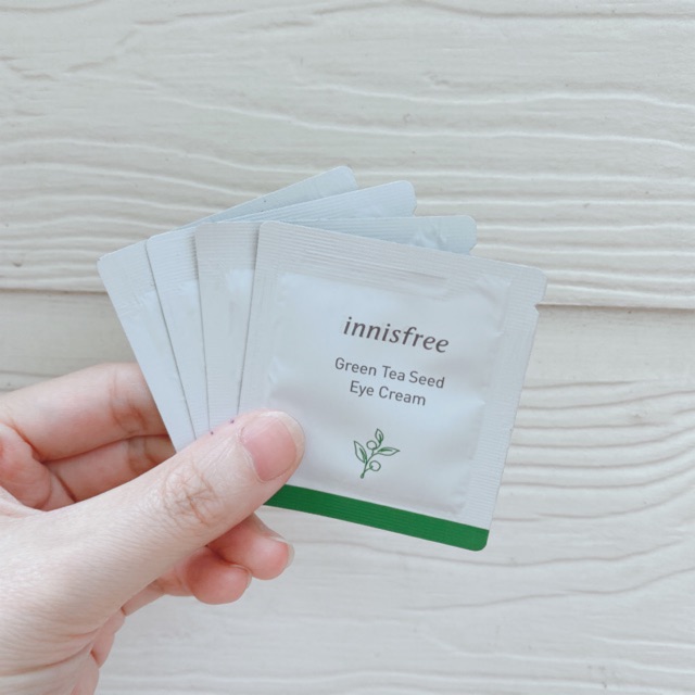 [Sample 1ml] Kem Dưỡng Mắt Trà Xanh Innisfree Green Tea Seed Eye Cream