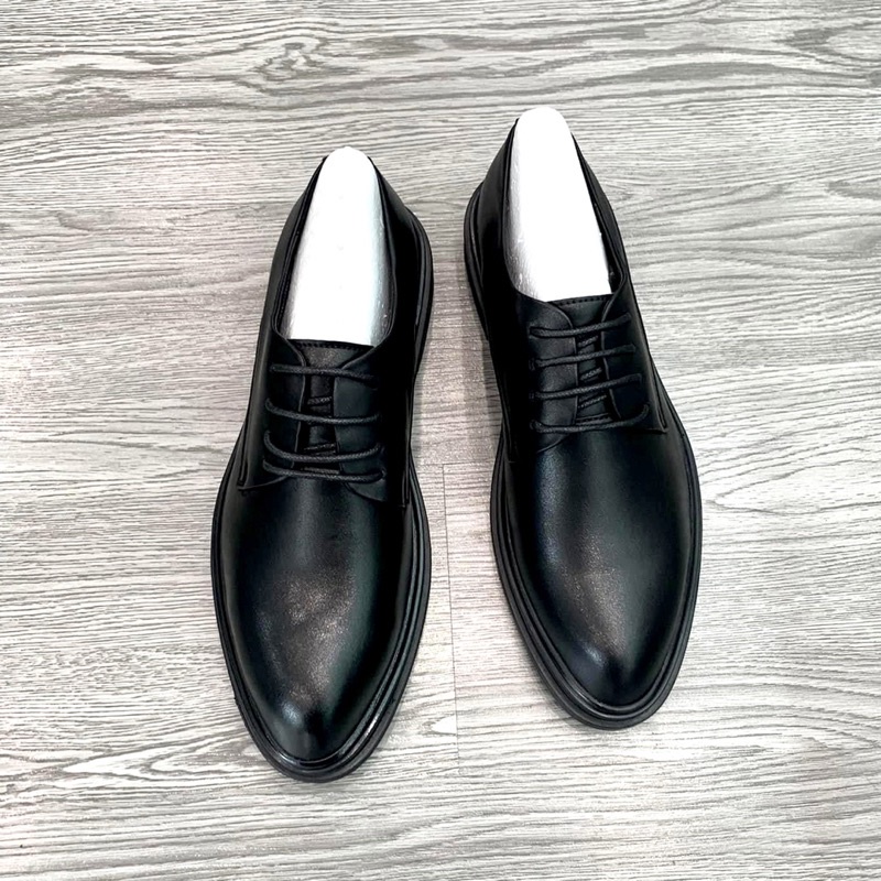 Modern derby da bò bản đế dày, giày derby classic men