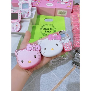 Điện thoại mèo máy kitty siêu xinh tăng 2Pin