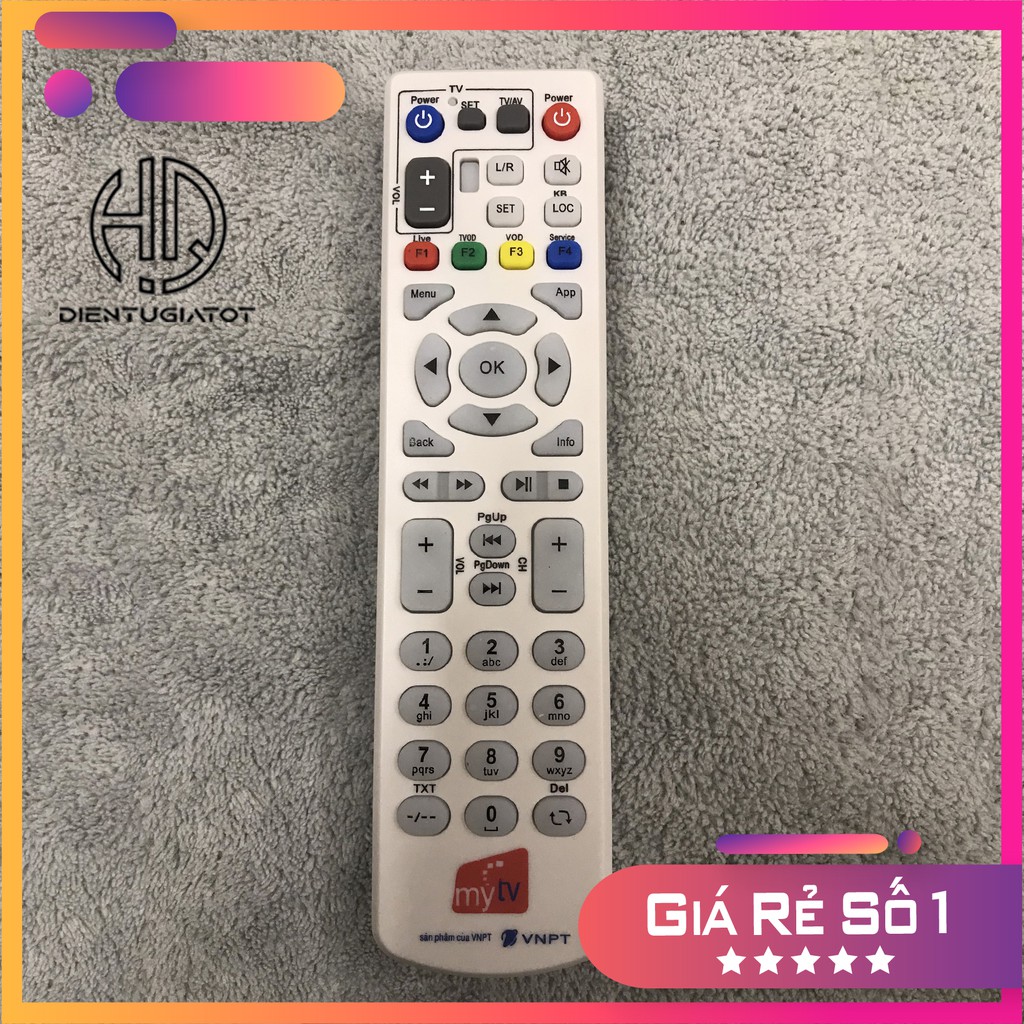 ⚡SHIP HỎA TỐC⚡BH 3 THÁNG⚡GIÁ GỐC⚡Remote điều khiển đầu thu MYTV ZTE - MY TV ZTE (NÚT LIỀN)