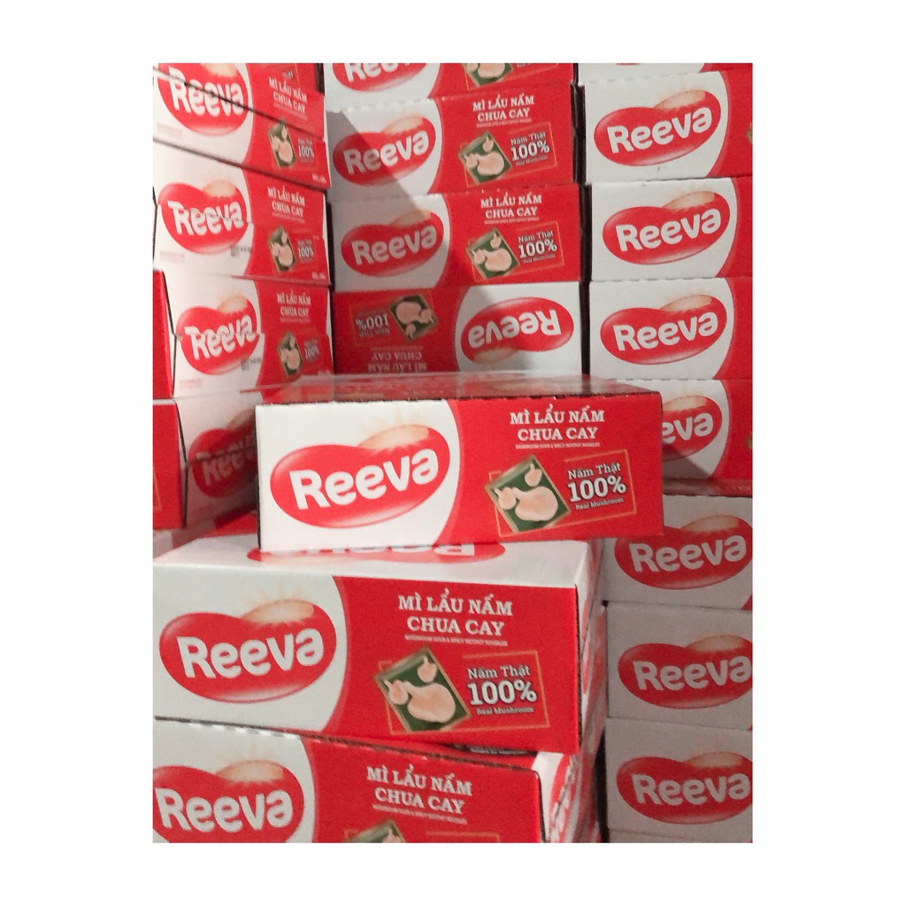 MÌ Reeva lẩu nấm chua cay 85g x 30 gói | BigBuy360 - bigbuy360.vn
