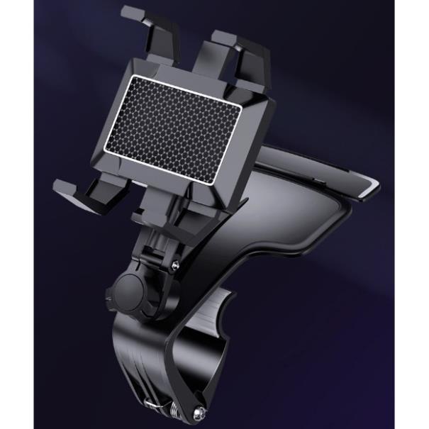 Giá đỡ kẹp điện thoại vô lăng để trên xe hơi ô tô xoay 360 độ chống rung treo đa điểm trên taplo, gương chiếu hậu | BigBuy360 - bigbuy360.vn