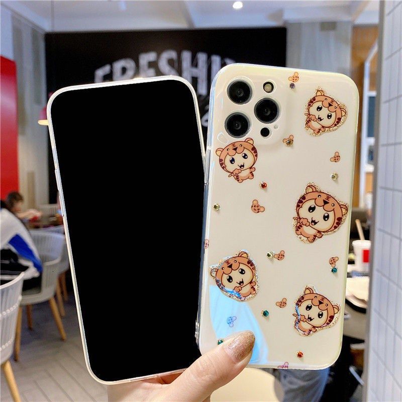 Ốp điện thoại silicon mềm in họa tiết Lh75 cho IPhone 7 8Plus SE X XS IPhone 11 11pro
