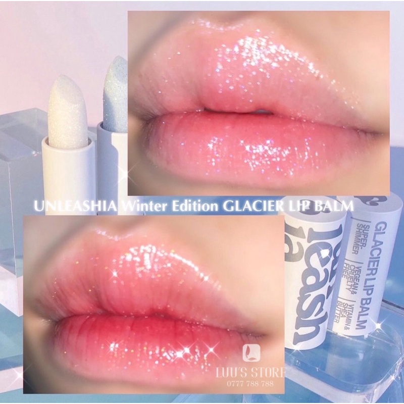 Son Dưỡng Có Nhũ Unleashia Glacier Vegan Lip Balm
