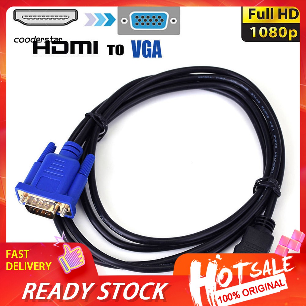 Cáp chuyển đổi Hdmi 1080p Hdtv sang Vga