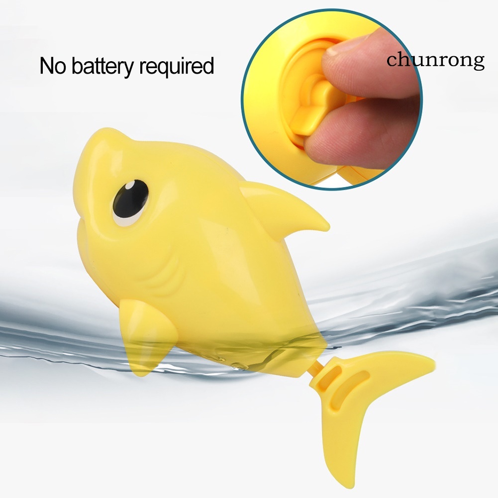 Cr Bộ 2 Cá Mập Lên Dây Cót Đồ Chơi Nhà Tắm Cho Bé