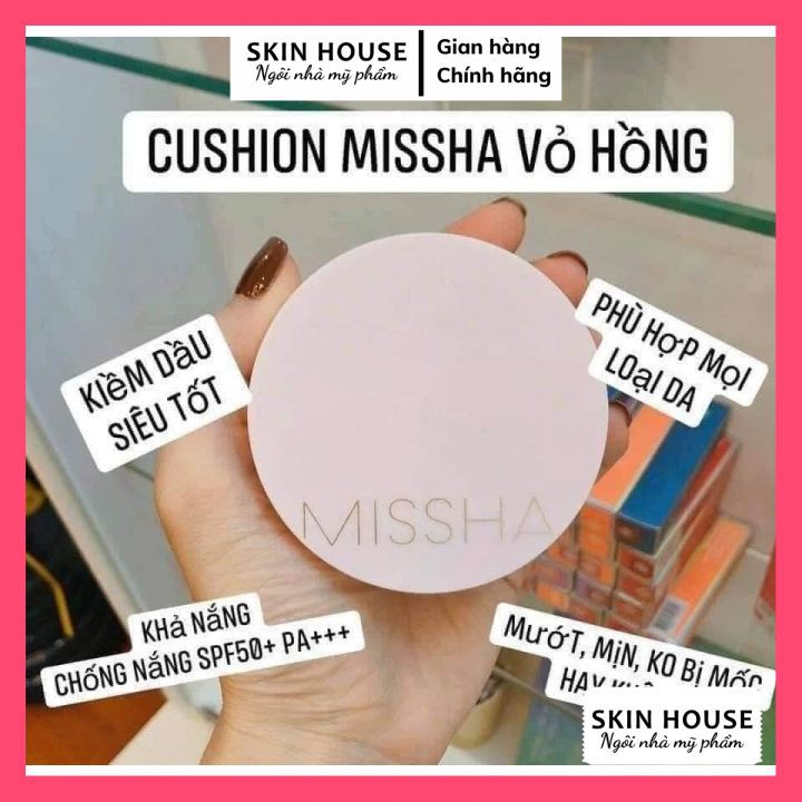 Phấn Nước Che Phủ Hoàn Kiềm Dầu Missha M Magic Cushion Cover Lasting SPF50+/PA+++ 15g