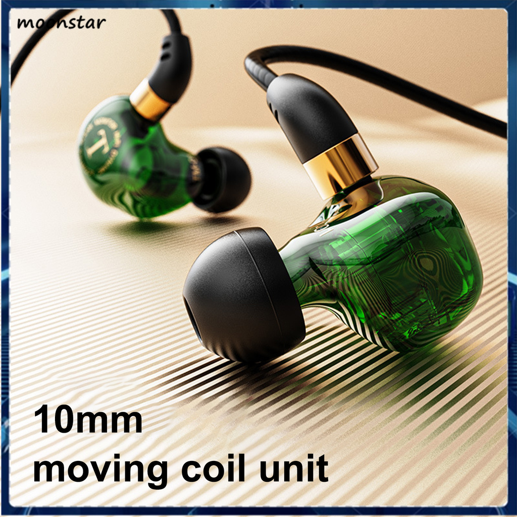 Tai Nghe Nhét Tai Ms Tm-01 Jack 3.5mm Âm Thanh Hifi Sống Động