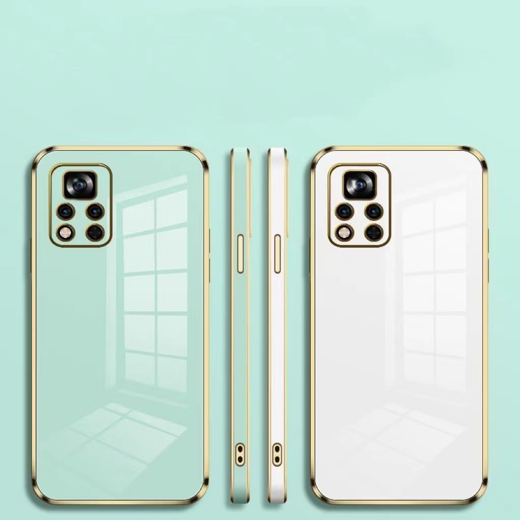 Ốp điện thoại dẻo mạ viền 6d sang trọng cho Redmi 12C 11A Note 11 11E Pro Plus Pro+ CHINA 4G 5G 2023