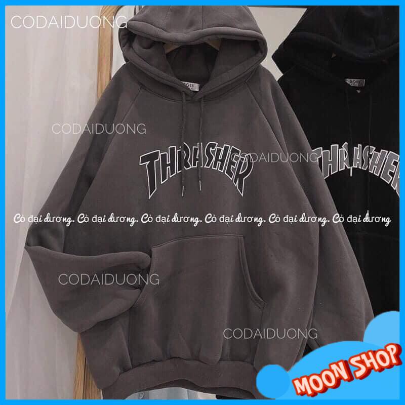 Áo Hoodie Nam Nữ From Rộng Chất Nỉ THRASHER Unisex, Áo Hôdie Nữ Nhiều Mầu | BigBuy360 - bigbuy360.vn