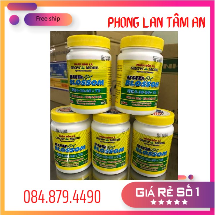 Phân bón lá của Mỹ NPK 6-30-30+TE kích thích ra hoa, tăng đậu trái