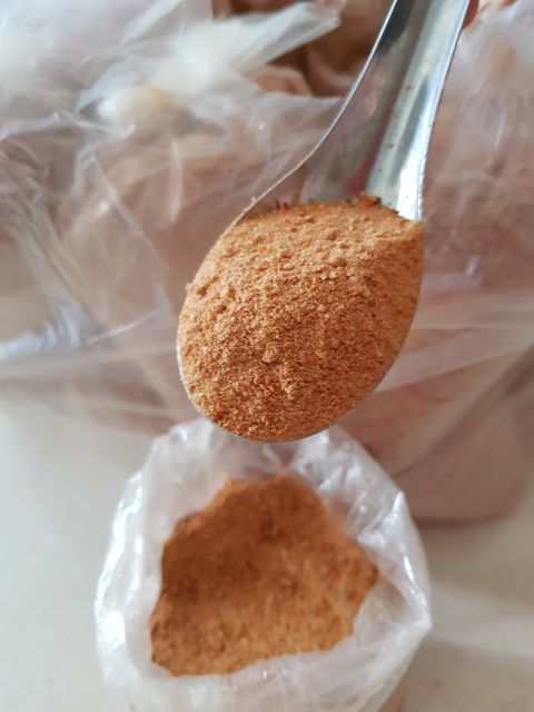 500g muối hạt nhỏ độc quyền thơm ngon, cay cay vị ko quá mặn thích hợp để trộn bánh tráng, ăn trái cây thì càng tuyệt