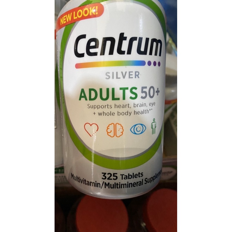 Centrum Adults 425 viên cho Nam và Nữ dưới 50T của Mỹ chống mệt mỏi mỗi ngày